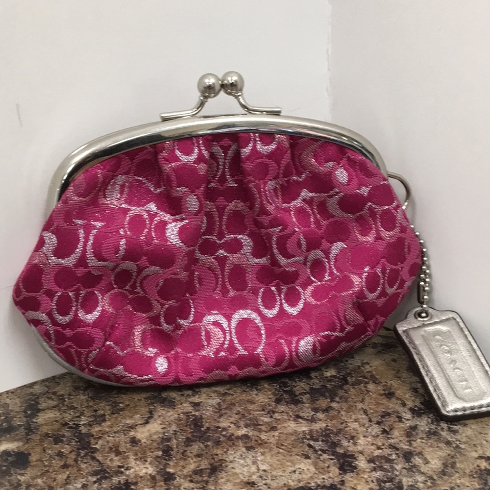 Sold Coach Change Purse